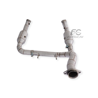 Collecteur d'échappement haute performance OEM SS304 pour Ford F150 5.0 V8, tuyau d'échappement isolé, amélioration des performances de la voiture