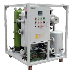 lubricant oil filtration machine for removing particles and water