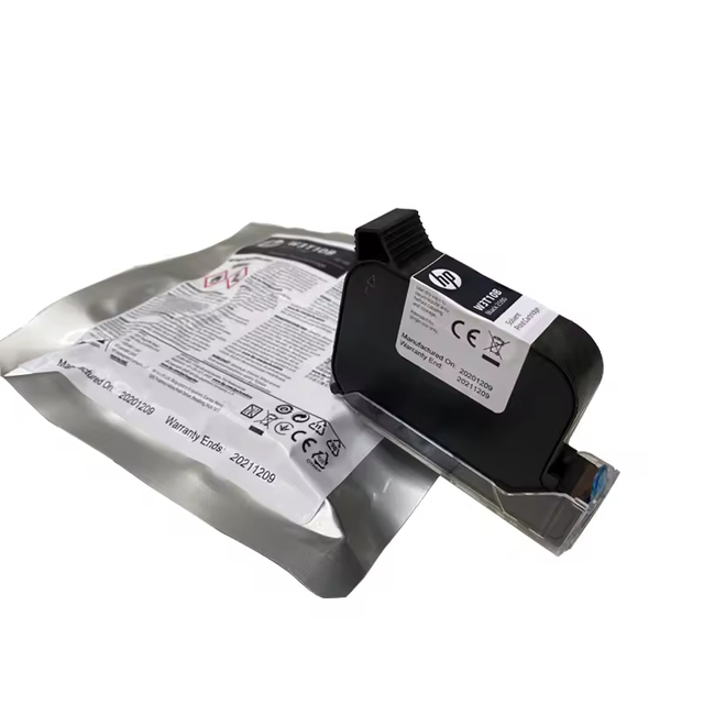 HP2590 W3T10B 12.7mm Original Fast Dry Solvent Black Ink Cartridge for Inkjet Printer Solvent Fast Dry Black Ink