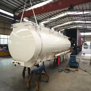 Semirremolque cisterna de agua de 80000 litros y 4 ejes, fabricado en China, de acero, para la venta - Product Image 3