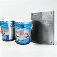 Primaire époxy gris riche en zinc pour protection cathodique des surfaces métalliques