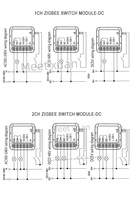 Module de commutation intelligent Zigbee à contact sec, disjoncteur relais DIY pour maison connectée, compatible DC 12-48V AC 100-240V, compatible Alexa Google Home