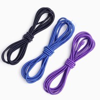 Cordon élastique rond moucheté personnalisé OEM 2mm 3mm 4mm 5mm avec ligne réfléchissante pour mini élastique de chaise de lune