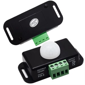 DC 12V 24V 8A自动调节PIR运动传感器开关红外探测器灯开关模块，用于发光二极管条形灯 - Product Image 2
