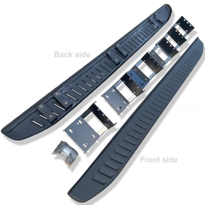 Estribos Laterales Negros de Alta Resistencia para RAM Trx Dodge 1500 Crew Cab, Accesorios para Automóviles - Product Image 3