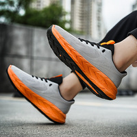 Chaussures de sport décontractées rétro pour hommes, personnalisables avec logo d'usine, en maille respirante, légères, polyvalentes et confortables