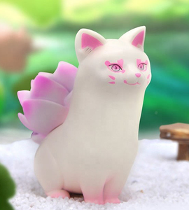 Impresora 3D Servicios de diseño impreso en 3D Modelo de zorro de nueve colas Modelos de zorro volador articulados Figuras de modelos de animales - Product Image 4