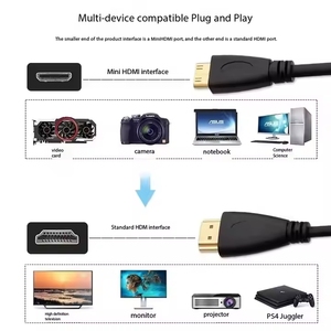 Nhà Máy Trực Tiếp Bán 2.0V <span class=keywords><strong>Mini</strong></span> HD Mi Để HD Mi Cáp Máy Ảnh Máy Tính Xách Tay Adapter <span class=keywords><strong>Mini</strong></span> 4K HD Cáp Máy Tính Xách Tay TV Kết Nối Cáp - Product Image 5