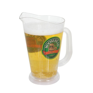 <span class=keywords><strong>1000ml</strong></span> BPA miễn phí dễ dàng làm sạch nhựa rõ ràng bia Jug biểu tượng tùy chỉnh bình cho thanh nước bình pha lê bia Jug với Side xử lý - Product Image 2
