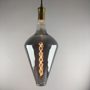 <span class=keywords><strong>Ampoule</strong></span> LED Grande Taille en Forme de Vase, <span class=keywords><strong>Ampoule</strong></span> <span class=keywords><strong>Edison</strong></span> 220V E27 8W en Verre et Laiton, Filament Vintage, Lampe <span class=keywords><strong>Edison</strong></span> Décorative - Product Image 1