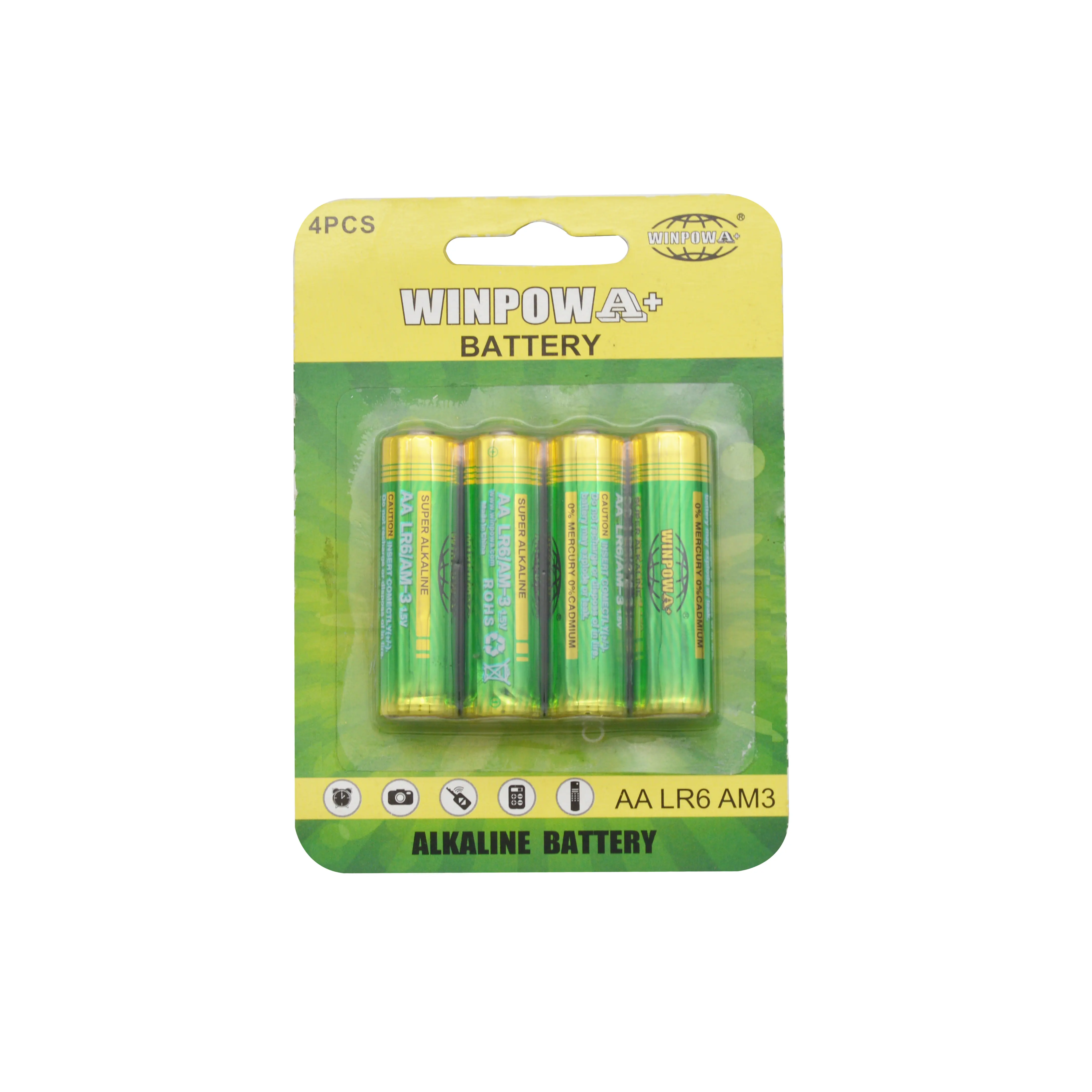 Fabrieksprijs Hot Koop Primaire Batterij 1.5V Aaa Lr03 Alkaline Batterij Klok Draadloze Muis