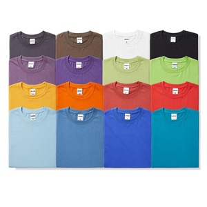 100% Cotton Dtg Printing Man's Tshirt Wholesale Heavyweight Blank <strong>T</strong>-<strong>shirt</strong> New Fashion O-neck <strong>t</strong> <strong>Shirt</strong> for Men - Product Image 3