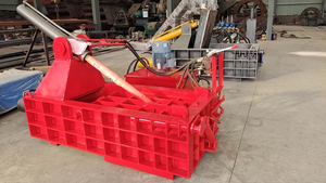 Boîte d'emballage hydraulique en carton de tonne Compresser la presse à balles Machine Driven Side Customization 1000 Multipurpose Style 315-Ton Collage - Product Image 3
