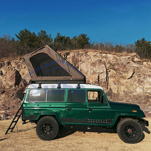 Outdoor Roof Top Tent with Aluminum Panel Pop-up Oxford Fabric 3-4 Person Car Overland Tent for Camping <strong>Road</strong> Trip <strong>Travel</strong> - Product Image 1