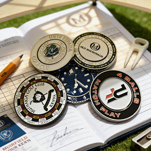 Offre Spéciale : Fournisseur d'<span class=keywords><strong>or</strong></span> en gros pour la personnalisation de logos gravés sur des jetons de poker en céramique épaissie et des marqueurs de balle de golf à graver - Product Image 4