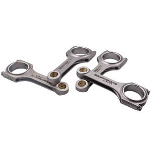 Maxpeedingrods Nieuwe 4 Stuks Drijfstangen Voor Alfa Romeo 155 Q4 Fiat Abarth 131 Lancia Delta 145 Mm China Conrod fabricage - Product Image 1