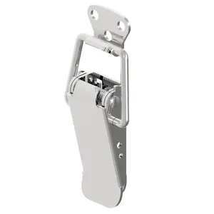 76毫米弹簧锁锁扣肘节夹不锈钢张力锁搭扣，用于橱柜箱行李箱安全