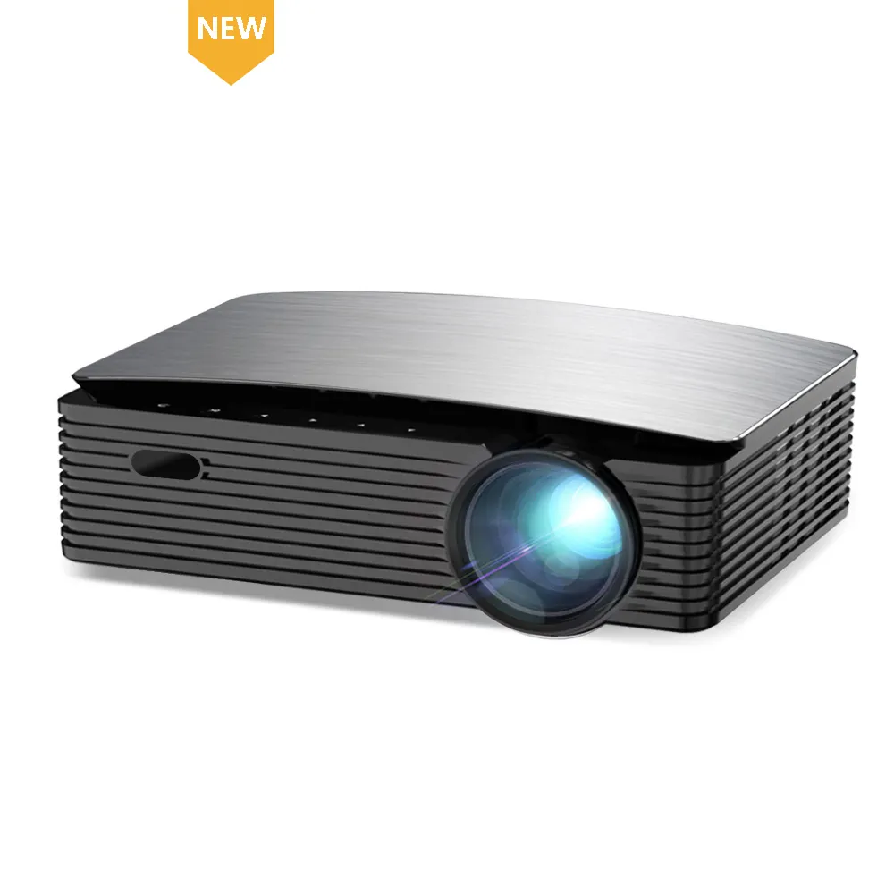 Smart Android WIFI 3D LCD Video Full HD 1080P LED Home Theater Projector Support 4K Video Proyector (30USD Extra for Android OS)