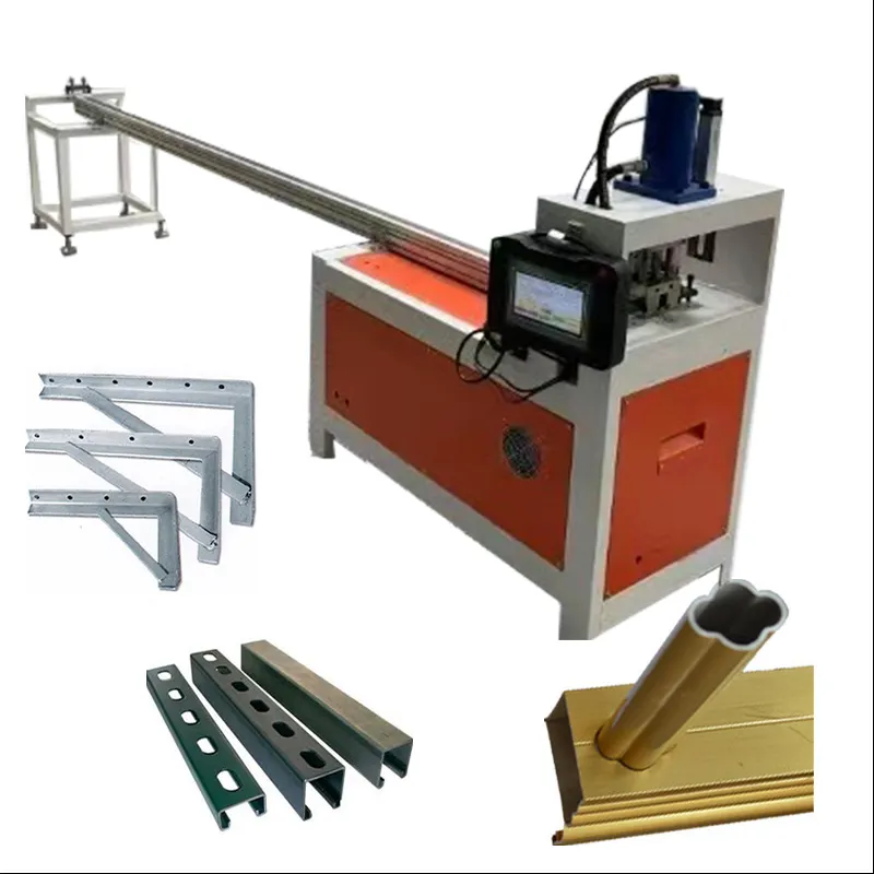 Máy Đục Lỗ Ống Hình Elip Lỗ Tròn Thủy Lực CNC