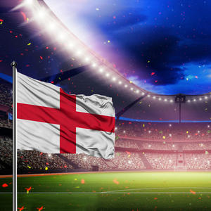 В наличии, 3x5 футов 90x150 см, для мероприятий на открытом воздухе, полиэстер, флаг Святого Джорджа с крестом, английский - Product Image 5