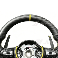 Volant chauffant en fibre de carbone style LCI Plug & Play pour BMW F30 F32 E70 E72 E90 E92 E93 F80 F10 F12 F20 F22 F36 M3