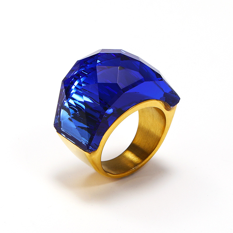 Gold sapphire