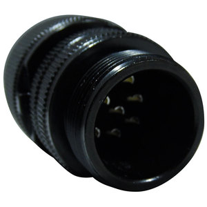 10 <b>Pin</b> Circular Connector Female Black Metal Plug For Industrial Use - Product Image 1