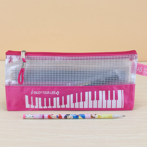 A6 Piano Zipper Pen case Ticket Zipper Bolsa de almacenamiento Estudiante Piano <span class=keywords><strong>Class</strong></span> School Pencil Cases - Product Image 4