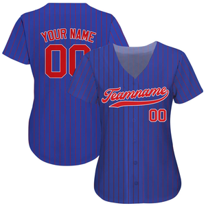 Gepersonaliseerd, op maat gemaakt honkbalshirt met bedrukte, gestikte teamnaam en nummerlogo-uniform voor honkballiefhebbers. - Product Image 6