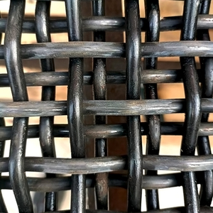 كسارة صناعية ثقيلة تهتز شبكة سلكية الشاشة 65Mn الحجر المحجر الرمال شاكر الشاشة تهتز - Product Image 5