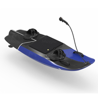 Planche de surf électrique en fibre de carbone, design étanche à propulsion par jet, structure haute résistance pour une expérience de surf aquatique récréative