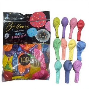 Ballons Macaron <span class=keywords><strong>en</strong></span> Latex Écologique de 12 Pouces, Épais, Imprimés <span class=keywords><strong>en</strong></span> Sérigraphie, Couleurs Métalliques Vives, pour Arches de Mariages et Fêtes - Vente Flash - Product Image 3