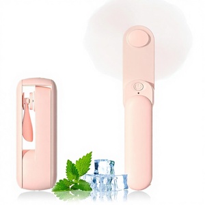 Nouveau Ventilateur Portable Léger à Télécommande Lerat 2026, <span class=keywords><strong>2</strong></span> Pales, Mini Pliable, Rechargeable USB, Autonomie 8-15 Heures, Pour Intérieur - Product Image 1