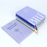 Fabricant de carnets à couverture rigide personnalisés avec motifs floraux imprimés, carnets à couverture rigide pour le printemps, design vierge, créez vos propres carnets
