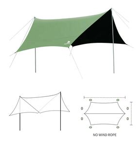 HISPEED <span class=keywords><strong>Ultra</strong></span> léger étanche 4*4 bâche tente Camping PU3000mm parasol pêche BBQ abri bâche tente de plage - Product Image 2