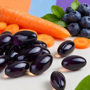 OEM 눈 비타민 제아잔틴 루테인 소프트젤 카로틴 할랄 보충제 눈을위한 블루 베리 루테인 소프트젤 캡슐 - Product Image 3