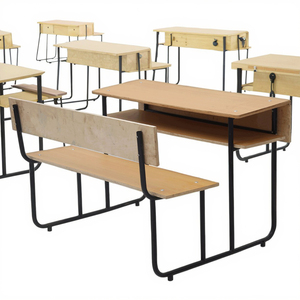 Banc de bureau polyvalent pour adultes et étudiants, mobilier en bois au design traditionnel pour la maison, le bureau, la chambre, le salon, l'hôtel, l'école, l'entrepôt - Product Image 3