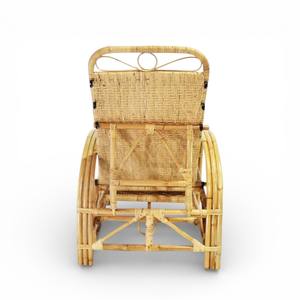 Fauteuil de salon en rotin tressé à la main de luxe, chaise en osier naturel faite à la main, mobilier moderne pour patio, jardin et maison, fourniture OEM - Product Image 4