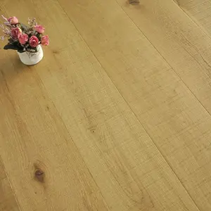 Natural Smoked Chinese Oak Wood Flooring For Trailers