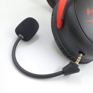 Auriculares Plug-and-Play de 3.5mm con Micrófono con Cancelación de Ruido para Auriculares Inalámbricos Kingston <span class=keywords><strong>HyperX</strong></span> Cloud II - Product Image 1