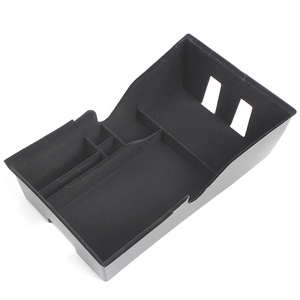Organisateur de rangement pour console centrale Tesla Model 3, plastique, 4 à 7 compartiments, ajustement télescopique personnalisable - Product Image 5
