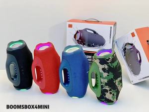 Altavoz Inalámbrico BT 2026 BOOMSBOX4 MINI, Portátil, con Asa, Luz RGB, Emparejamiento TWS, para Campamento y Fiestas - Product Image 2