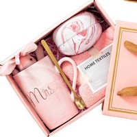 Ensemble de tasses en céramique, coffret cadeau souvenir, cadeau d'affaires créatif, activité de promotion d'ouverture, tasse à eau de mariage
