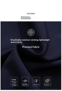 Chemises pour hommes très vendues, chemises <span class=keywords><strong>d</strong></span>écontractées pour hommes, chemises classiques à manches courtes de couleur unie, chemises pour le printemps, l'automne et l'été - Product Image 5