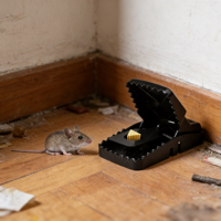 Piège à souris personnalisé pour cuisine, lutte antiparasitaire, noir, portable, pour intérieur