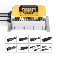 Chargeur de batterie au lithium 3000W pour voiturettes de golf électriques, 84V 24V 36V 48V 60V 72V, chargeur de batterie au plomb-acide Lifepo4 pour laveuses électriques