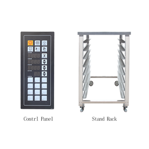 Nice 10 plateaux 40x60 cm cuisson Croissant gâteau Machine à pain <span class=keywords><strong>Mini</strong></span> <span class=keywords><strong>four</strong></span> rotatif à Air chaud <span class=keywords><strong>four</strong></span> électrique <span class=keywords><strong>four</strong></span> de boulangerie avec étagère à étagères - Product Image 5