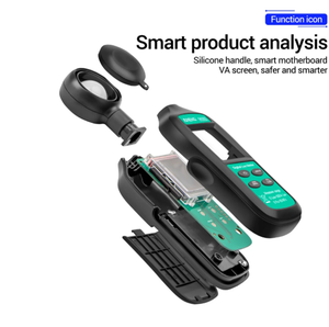 GN201 alat pengukur cahaya Digital, meteran cahaya Digital 200K Lux <span class=keywords><strong>Meter</strong></span> fotometer pengukur uv Radiometer genggam iluminometer fotometer - Product Image 4