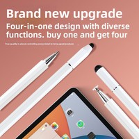 Prix d'usine, vente en gros, stylo tactile magnétique universel quatre-en-un Meepss en métal, encre pour l'écriture manuscrite, compatible avec iPad Android