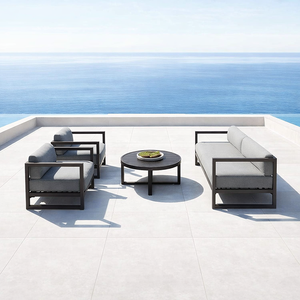 Canapé <span class=keywords><strong>de</strong></span> patio haut <span class=keywords><strong>de</strong></span> gamme avec entretien extérieur facile pour se détendre sur la véranda, comprenant un ensemble <span class=keywords><strong>de</strong></span> canapés <span class=keywords><strong>de</strong></span> patio en rotin et un ensemble <span class=keywords><strong>de</strong></span> canapés <span class=keywords><strong>de</strong></span> jardin <span class=keywords><strong>de</strong></span> luxe - Product Image 2